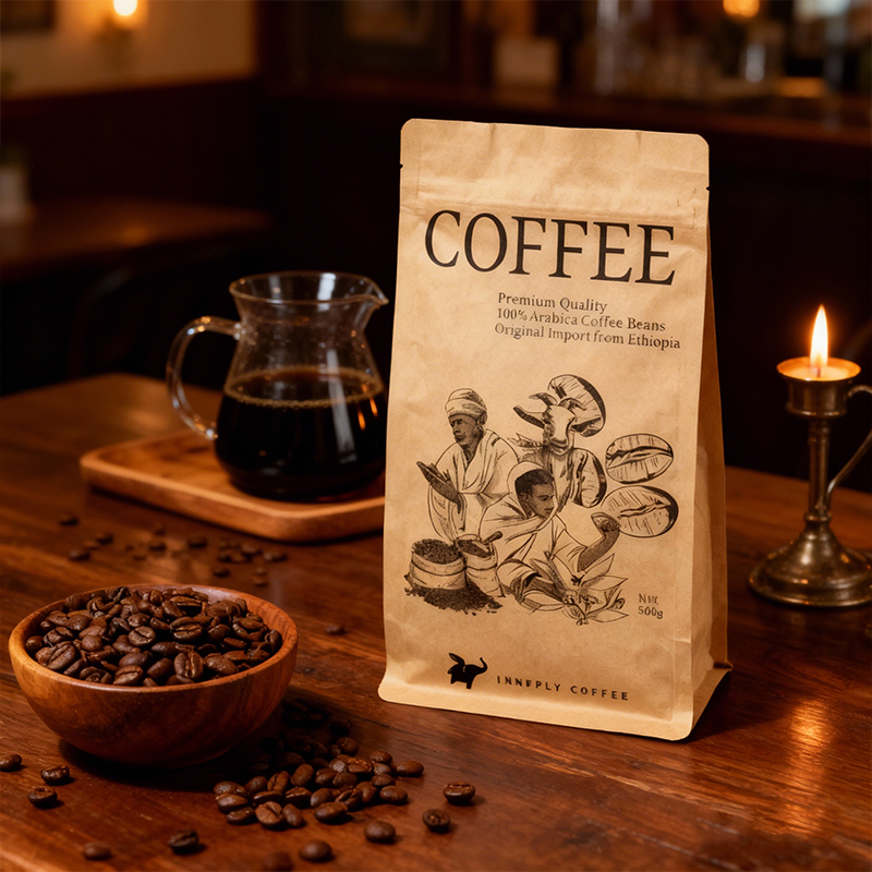 Multi-Layer Kraft Paper-Based Composite Bag Film