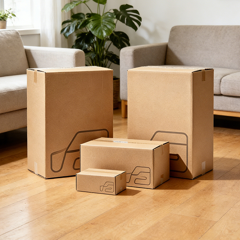 Customized Kraft Paper Corrugated Packaging Box