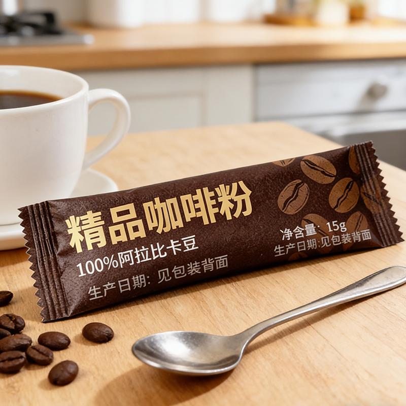 YSPET/AL/YSPE Multi-Layer Composite Easy-Tear Coffee Strip Bag Film