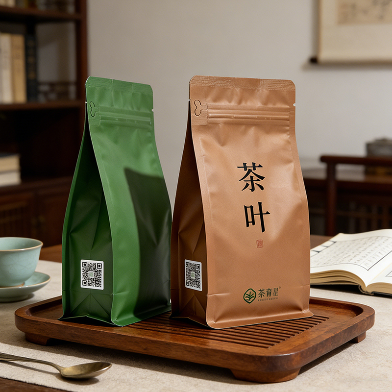 PET/AL/PB Multi-Layer Tea Packaging Film with Individual Product Coding