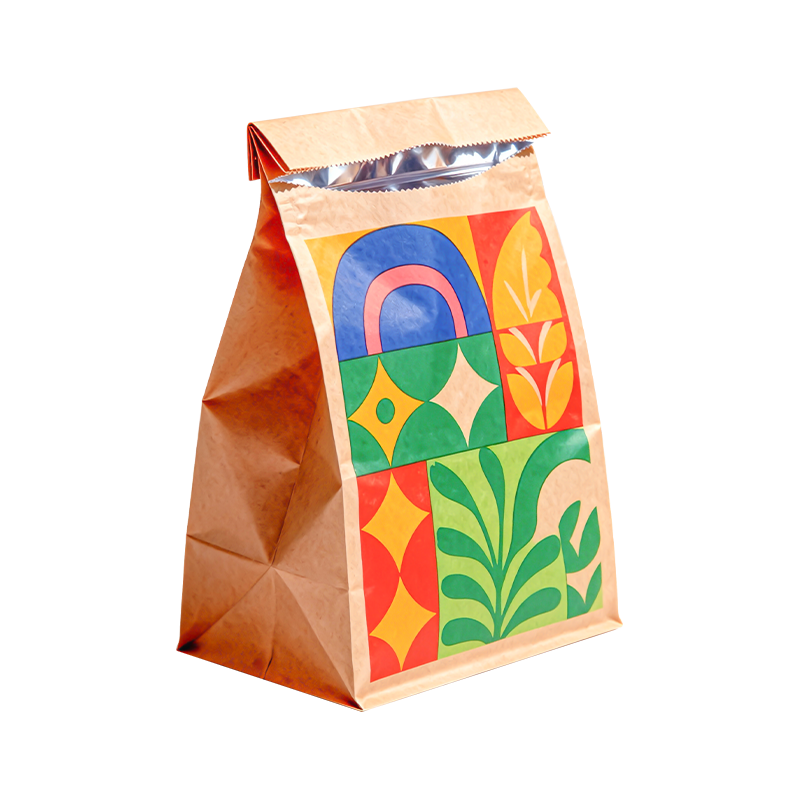 Multi-Layer Kraft Paper-Based Composite Film for Takeaway Bags