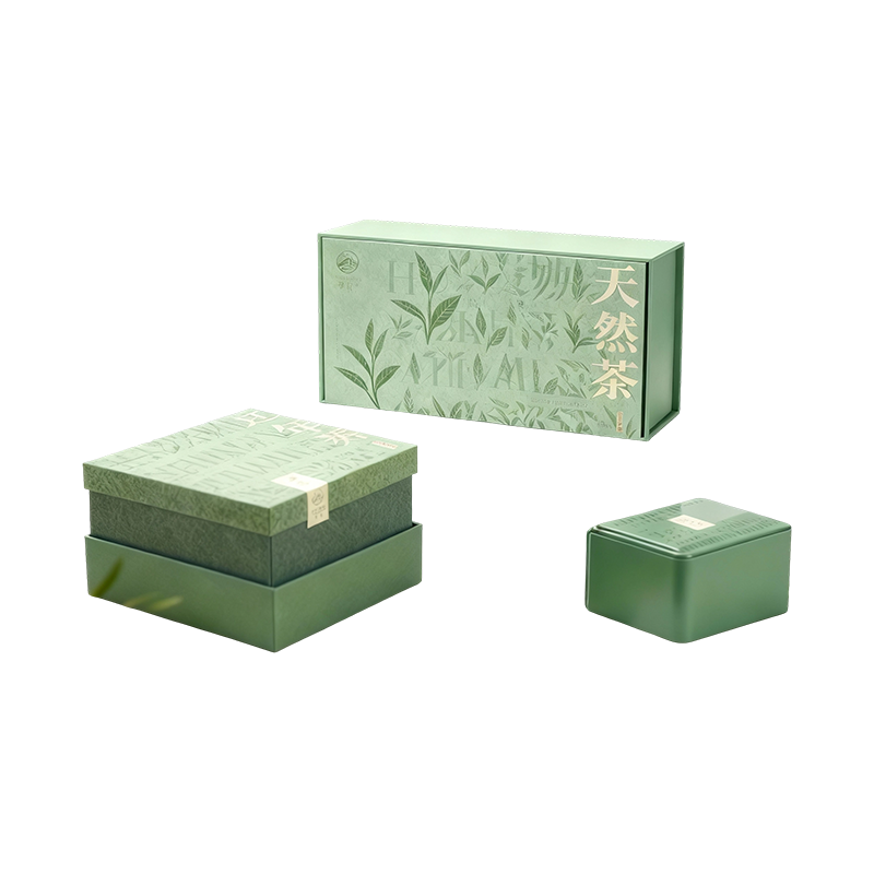 Coated Paper Tea Gift Box