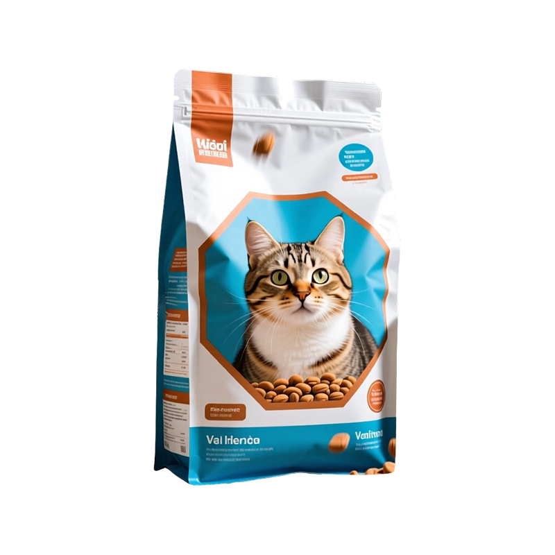 PET/AL/PE Multi-Layer Protective Eight-Side Seal Bag for Cat Food