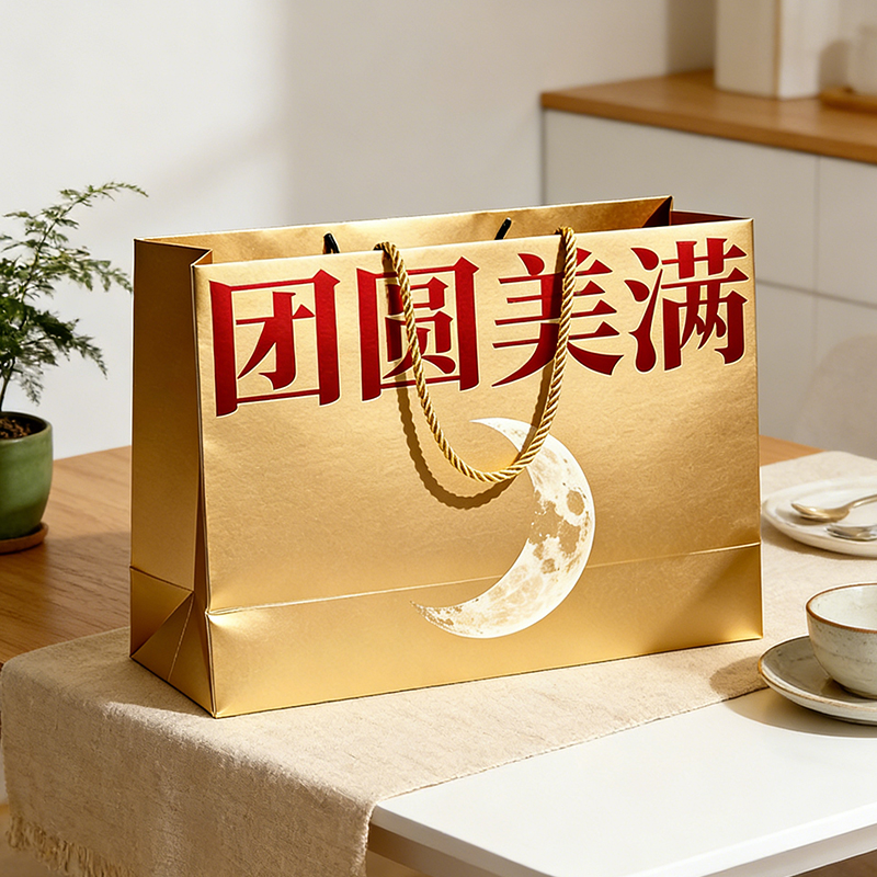 Paper Mooncake Carrying Bag