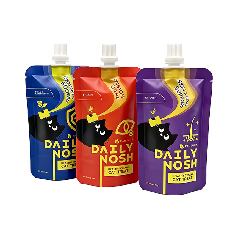 Three-Side Seal Stand-Up Spout Pouch