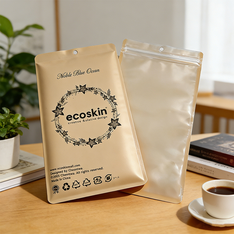 Kraft Paper Zipper Pouch